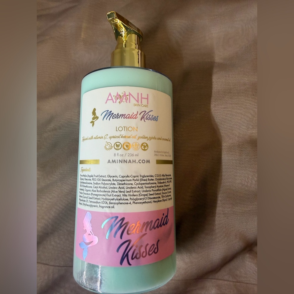 🧜🏻‍♀️ Aminnah Mermaid Kisses Moisturizing Body Lotion 🧜🏻‍♀️